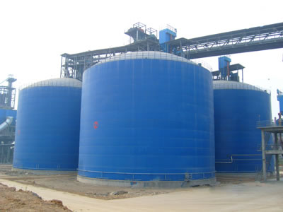 彭泽水泥钢板库改造