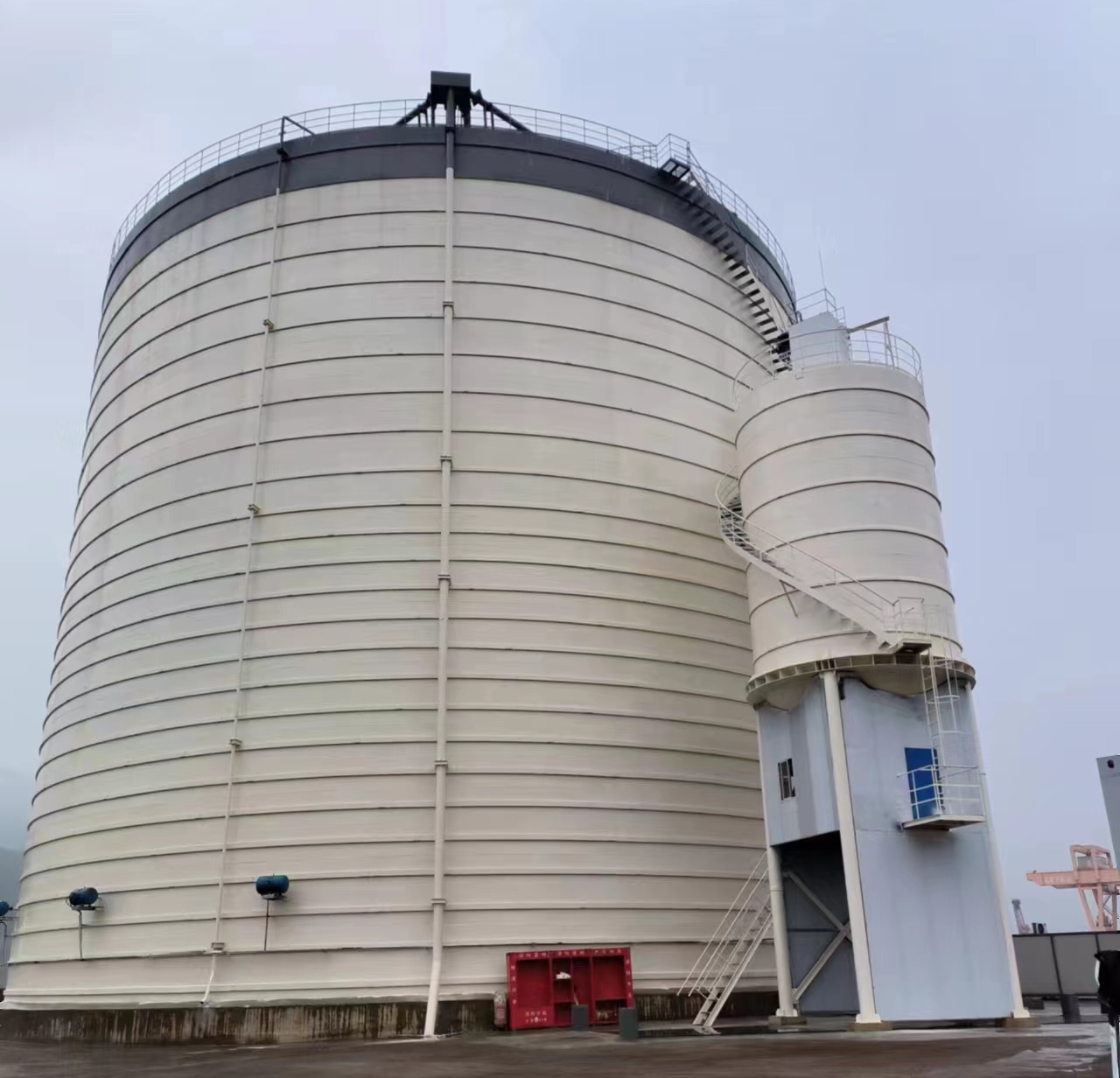 彭泽10万吨水泥钢板库