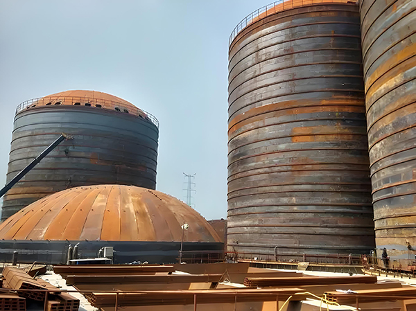 彭泽焦粉钢板仓